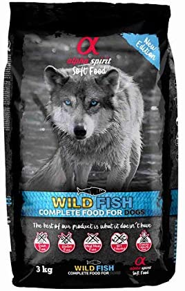  ALPHA SPIRIT Pienso Semihúmedo Perro Wild Fish Saco 3 Kg 