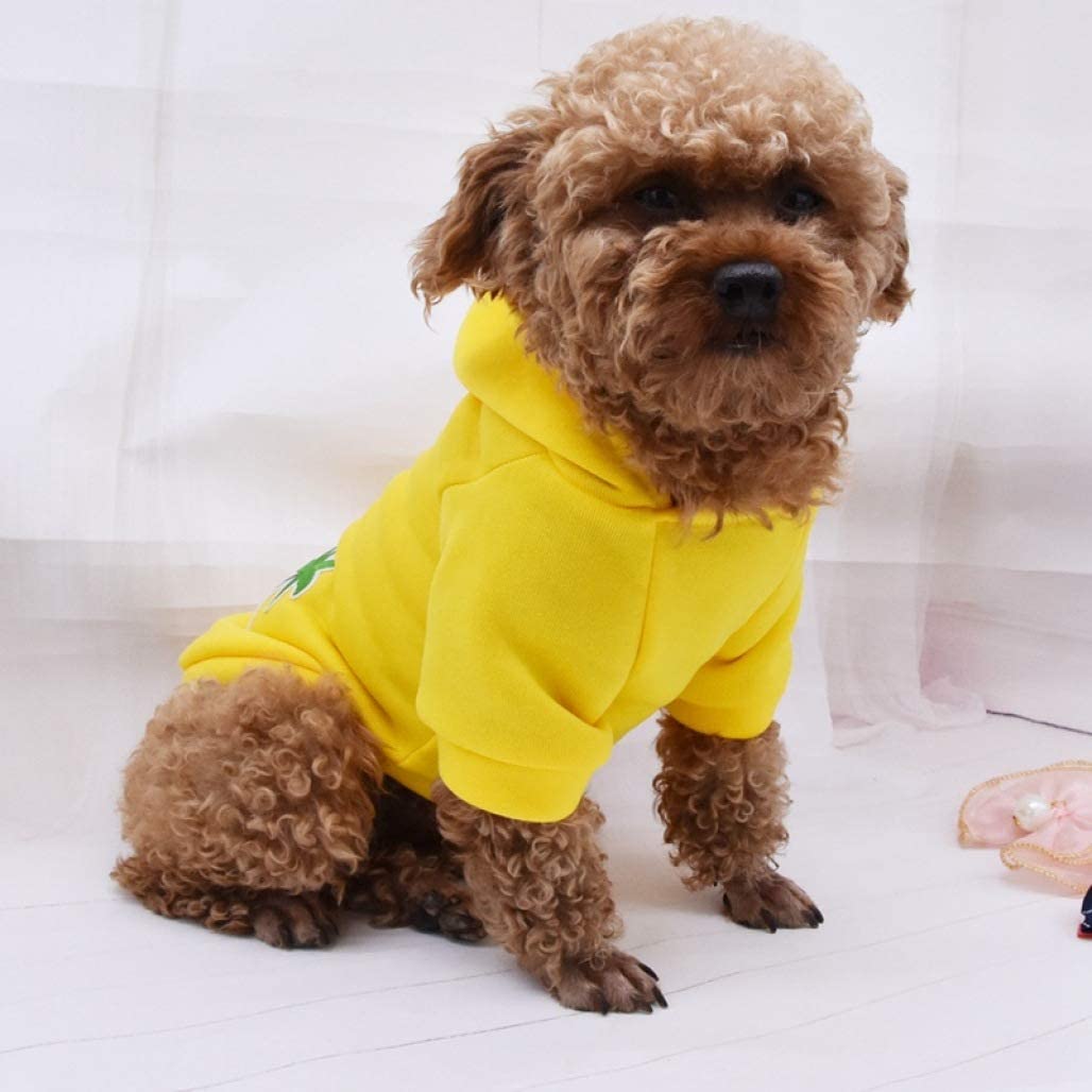  AMURAO Otoño Invierno Pet Hoodies Small Medium Dogs Coat Algodón Puppy Overol Disfraz Gato Ropa Trajes 