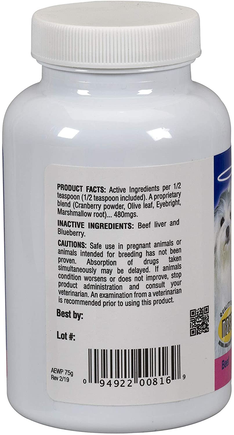  Angels Eyes Fórmula de Carne Plus de Suministros de Ojo para Perros, 75 g 