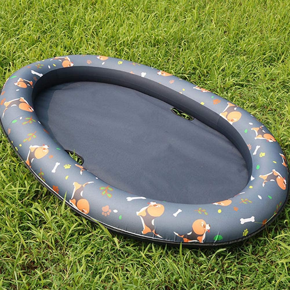  Anillo de baño de verano para mascotas, piscina para perros, piscina para perros grandes y pequeños, baño para niños, PVC respetuoso con el medio ambiente, mascotas antideslizantes y bien selladas 