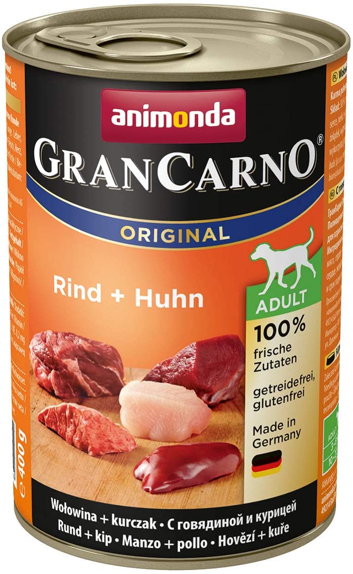  Animonda, Gran Carno, Comida para perros, Pack de 6 