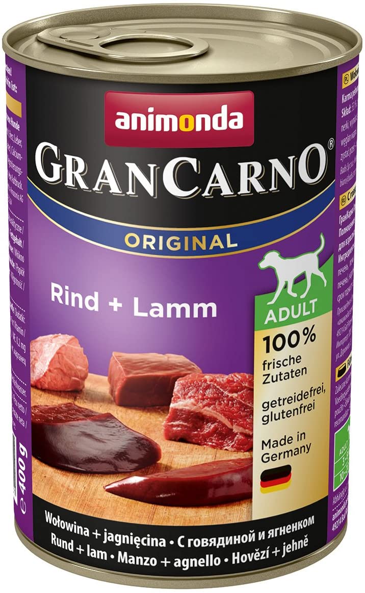  Animonda, Gran Carno, Comida para perros, Pack de 6 