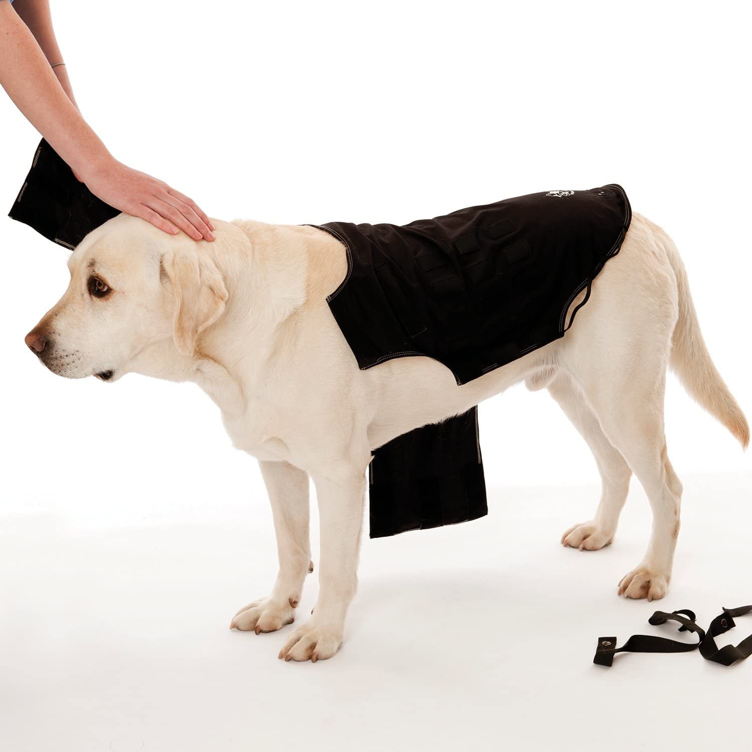  Anxiety Wrap - Abrigo para calmar la ansiedad de los Perros, Terapia instantánea para el Miedo de los Perros a Las tormentas, Ruidos Fuertes, Viajes, extraños y separación.Talla 1. 