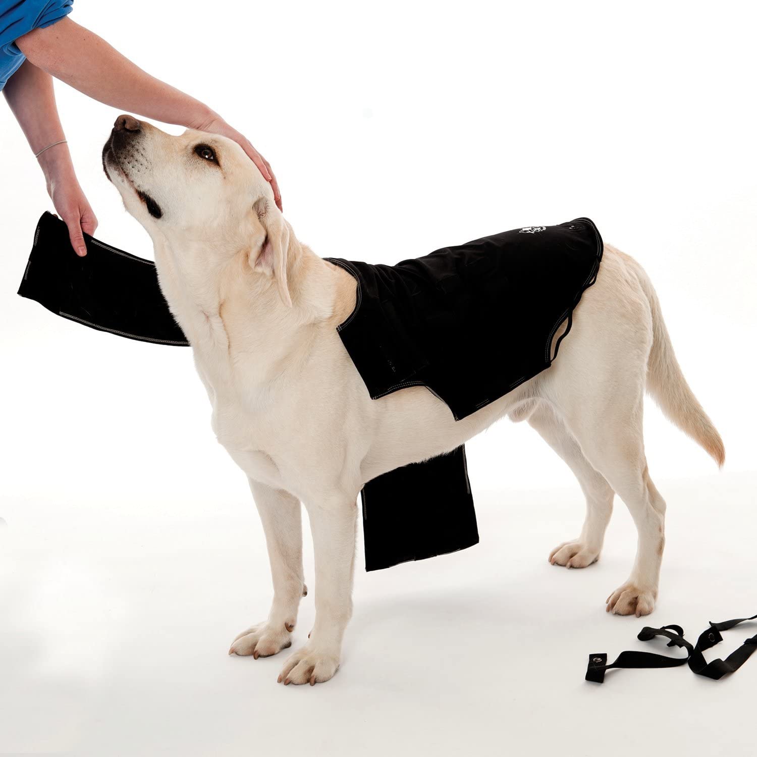  Anxiety Wrap - Abrigo para calmar la ansiedad de los Perros, Terapia instantánea para el Miedo de los Perros a Las tormentas, Ruidos Fuertes, Viajes, extraños y separación.Talla 1. 