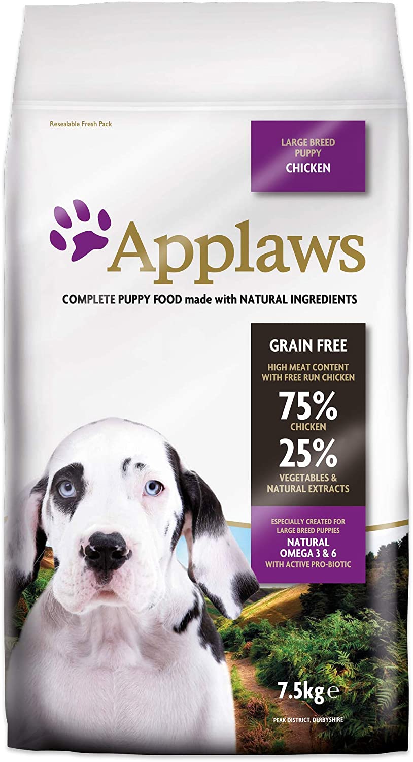  Applaws - Pienso para Perros Perro Puppy Raza Grande Pollo 