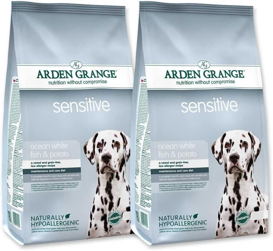  Arden Grange Sensitive Fish & Potato Adulto Seco Perro Alimento 