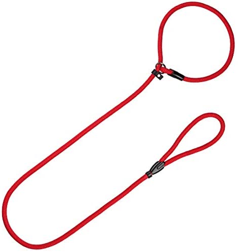  arppe 4033011017 Correa Collar Educativo Nylon Redondo, 9 mm, Rojo 