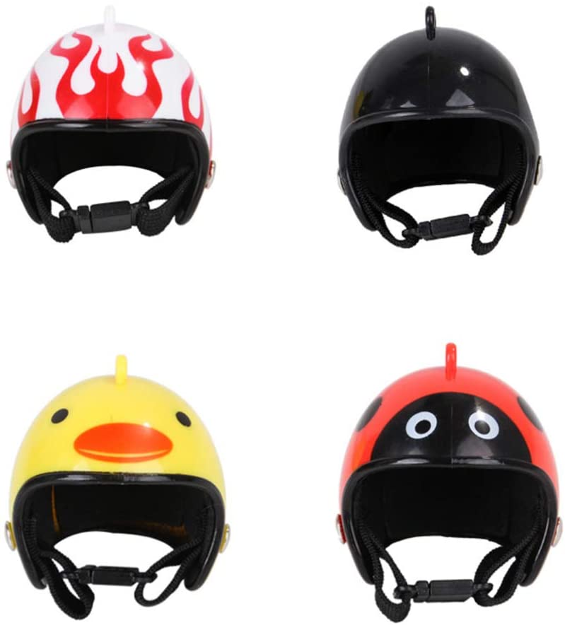  Balacoo Casco para Mascotas Casco de Pollo Sombrero para Mascotas Casco de Juguete Disfraces de Pollo Accesorios para Pollo Color Aleatorio 