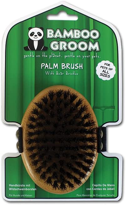  Bamboo Groom Cepillo de bambú para Mascotas 