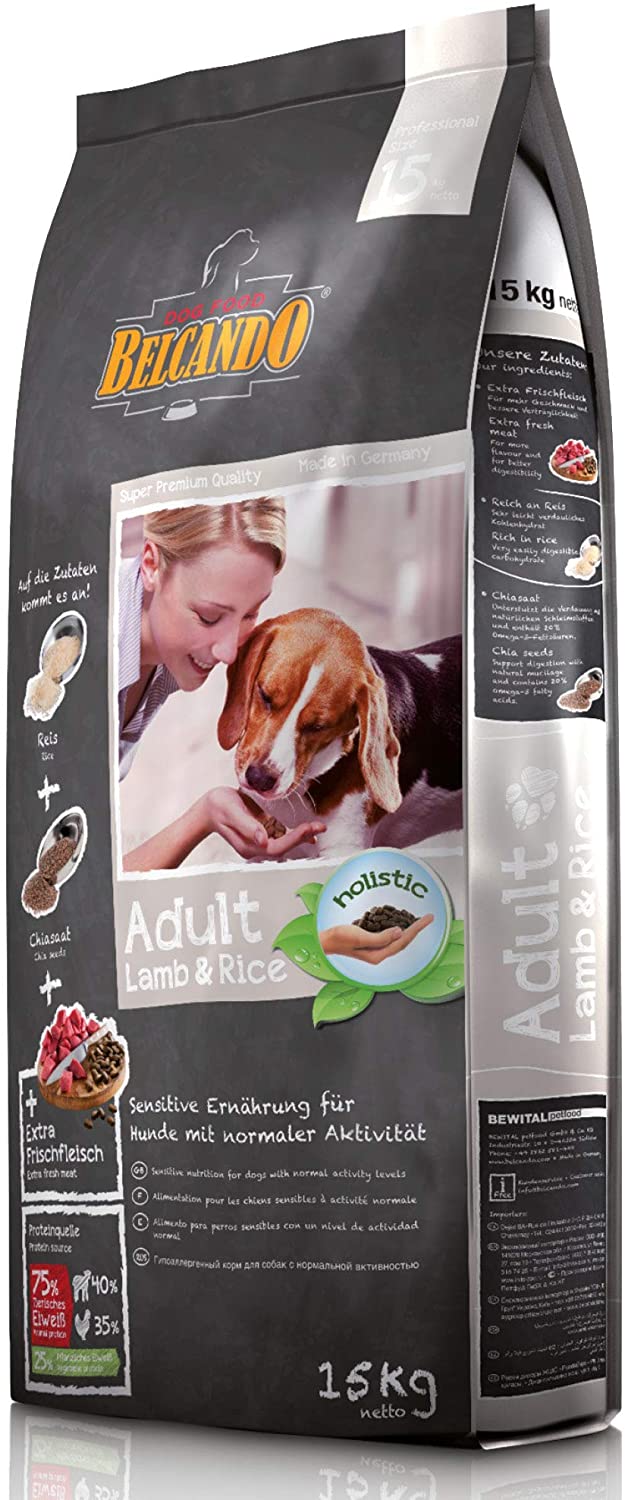  Belcando Canine Adult Cordero Arroz 15Kg 15000 g 