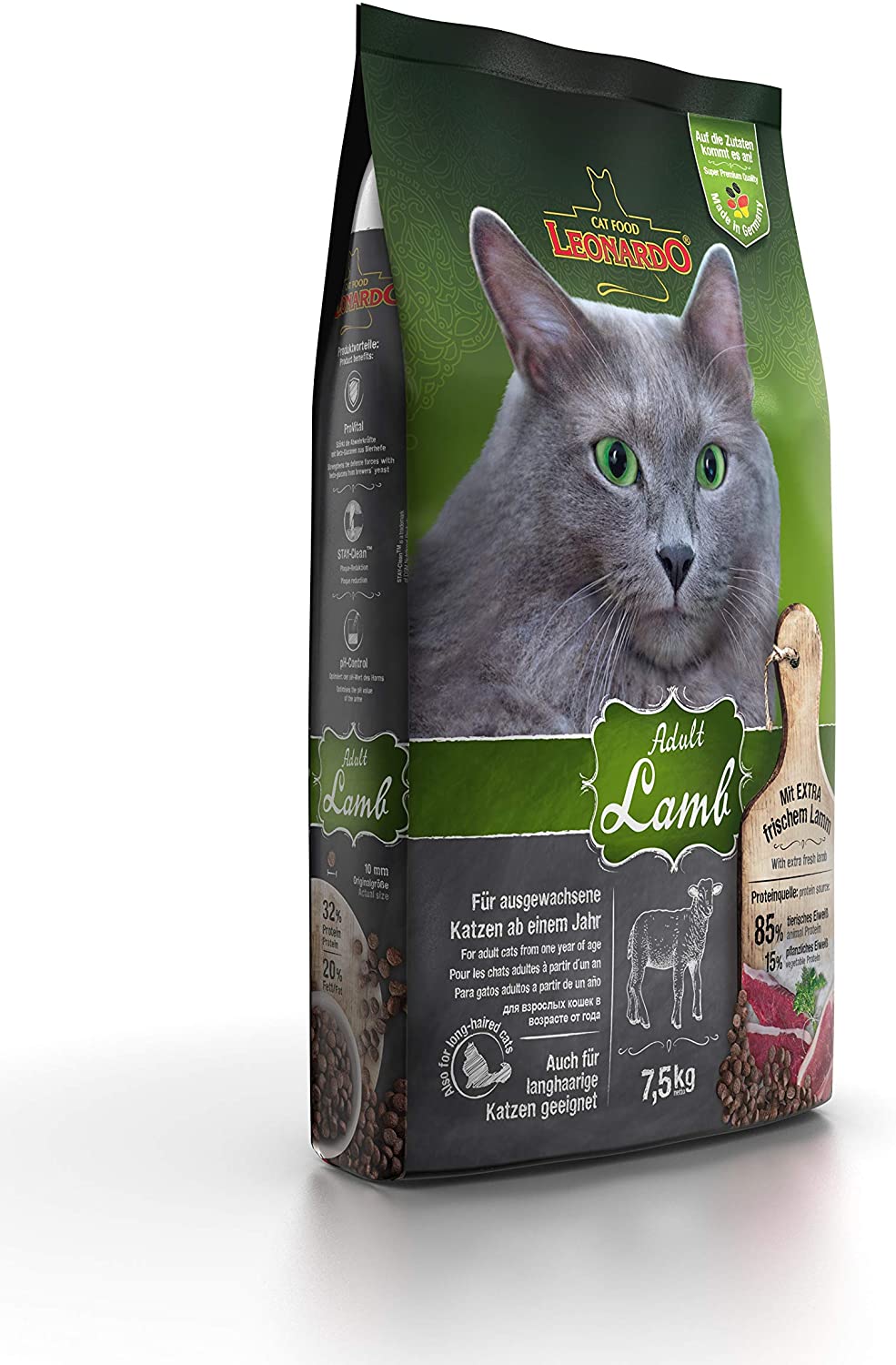  Belcando Leonardo Feline Adult Cordero 7,5Kg 7500 g 