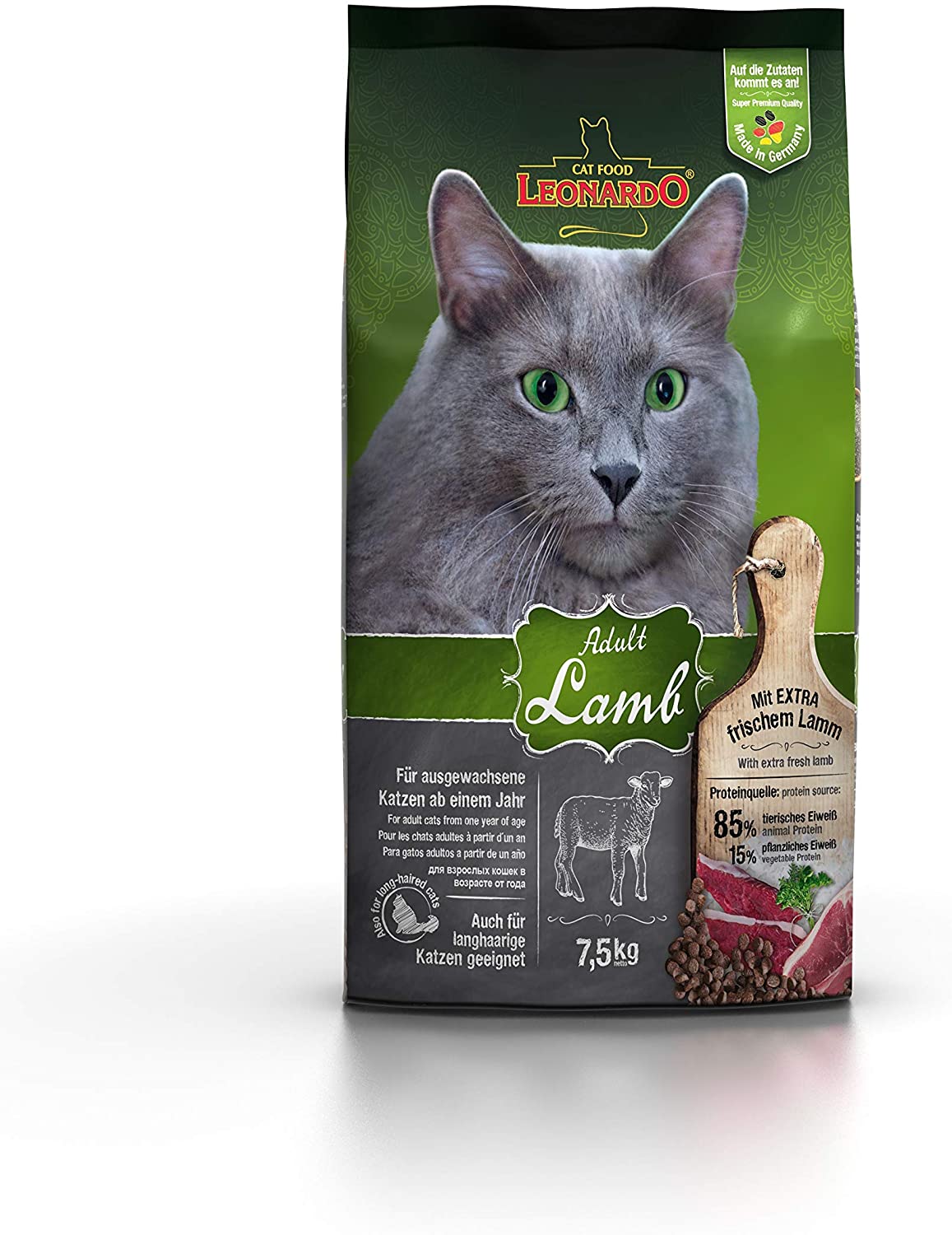  Belcando Leonardo Feline Adult Cordero 7,5Kg 7500 g 