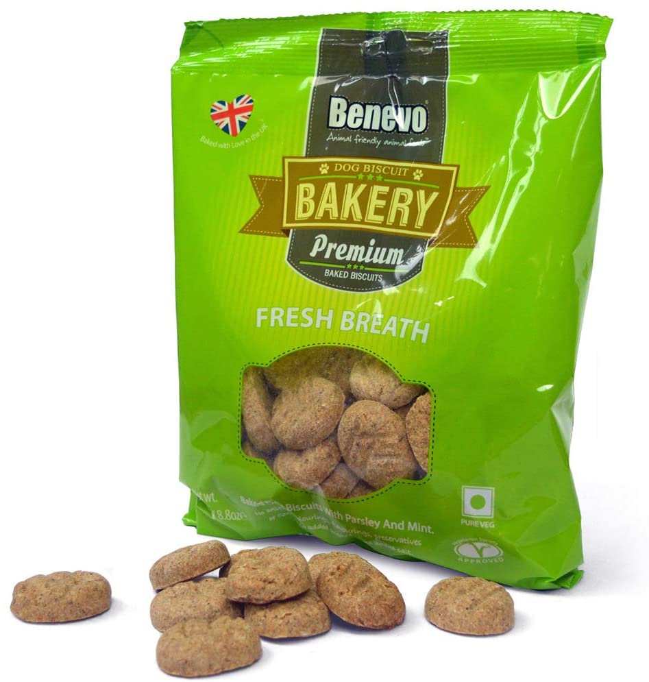  Benevo - Galletitas Aliento Fresco para Perros (250g) (Variado) 