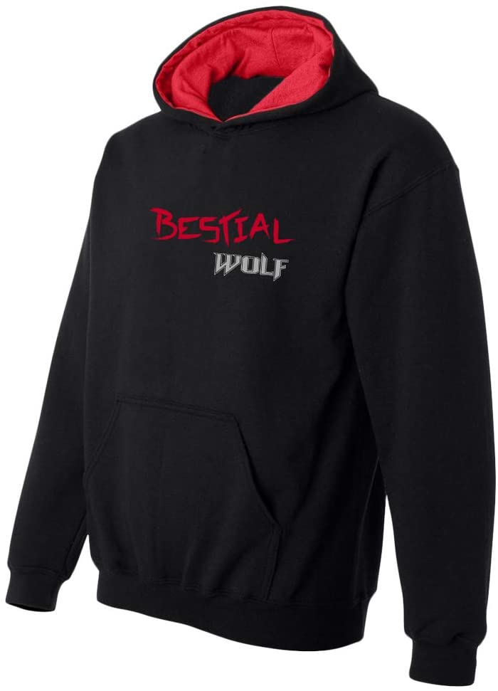  Bestial Wolf Wolf Chopper Hoddie 