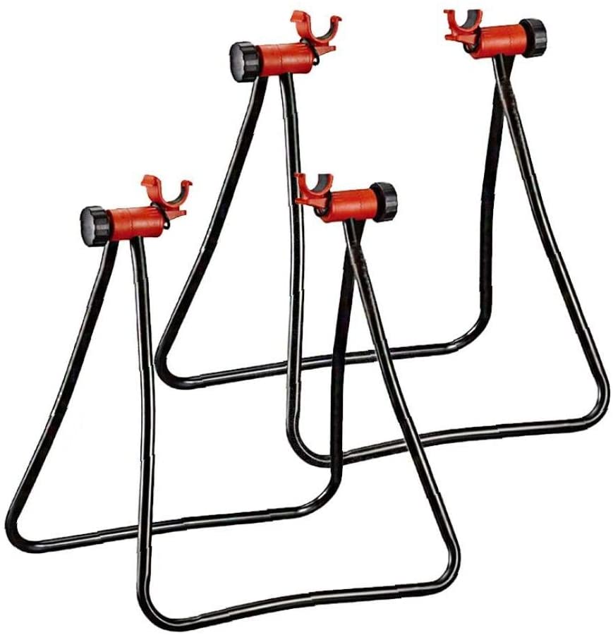  Bikestand Altura Ajustable Bikestorage portabicicletas Cubo de la Rueda del Soporte de exhibición de Piso de Almacenamiento en Rack Bikerepair Soporte del Retroceso 1pcs Negros 