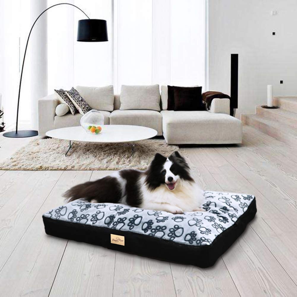  BingoPaw Cama para Perros Grandes 135 x 100 x 10cm Sofá Impermeable y Lavable con Cojín Extraíble Cómoda Casa para Mascotas Perros Gatos Tamaño XXXL 