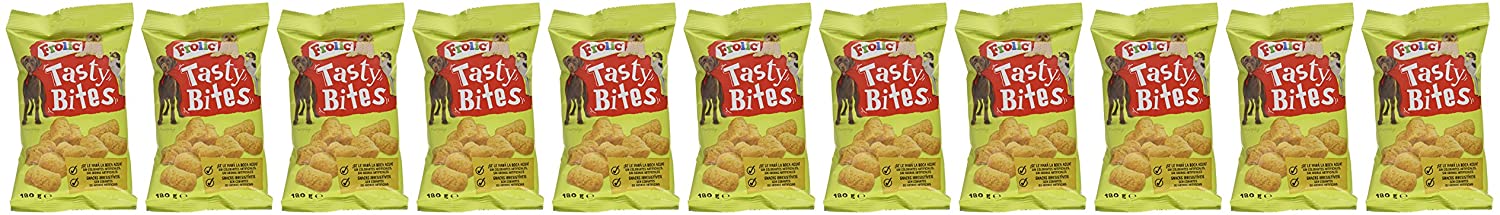  Bolsita de 180g de Tasty Bites para perros | [Pack de 11] 