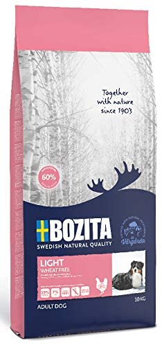  Bozita Perros Forro Naturals Light, 1er Pack (1 x 10 kg) 