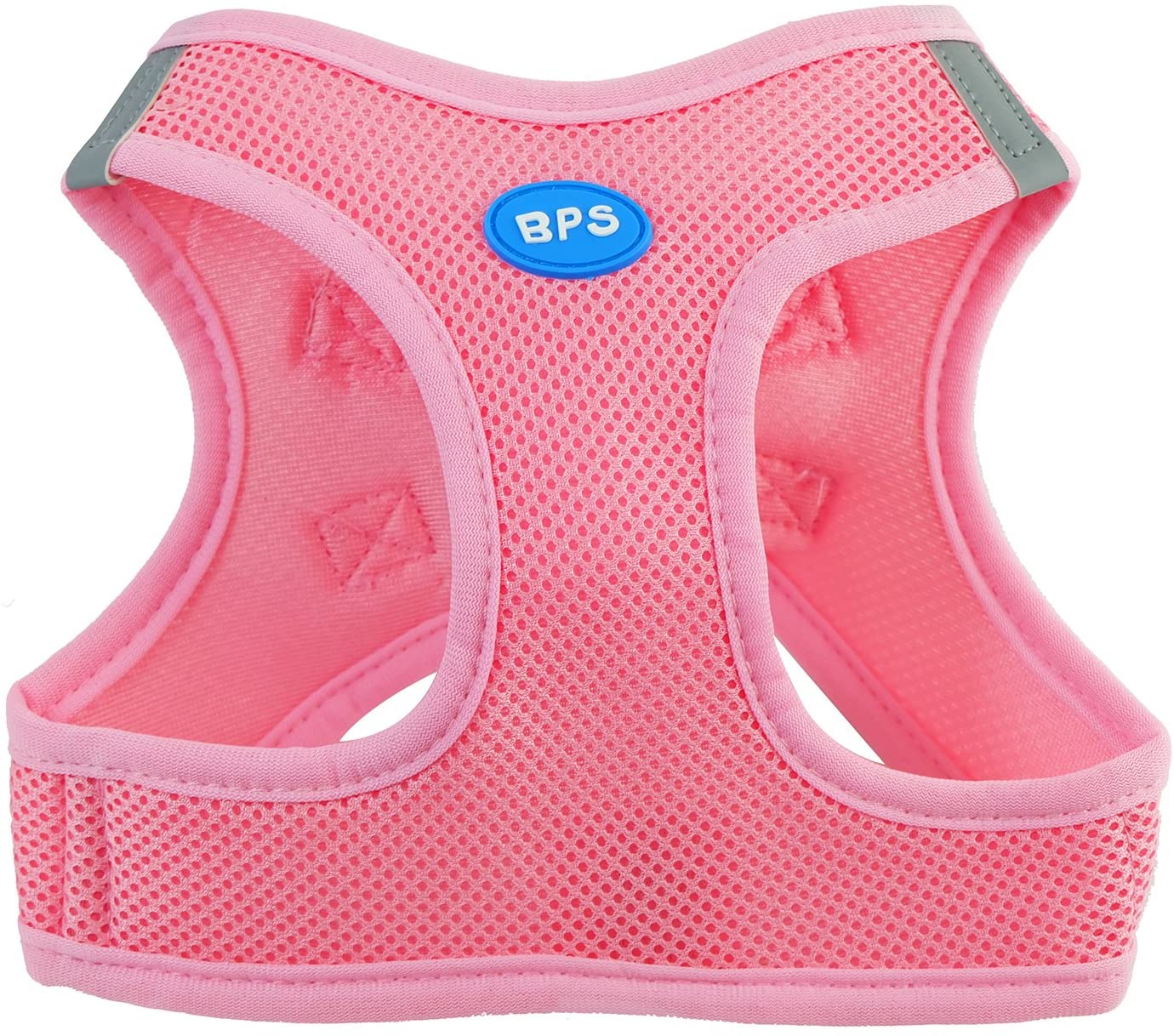  BPS® Arnés para Perros Mascotas Callar para Perros Mascotas 5 Tamaños para Elegir para Perro pequeño Mediano y Grande (Rosado, S) BPS-3858RO 