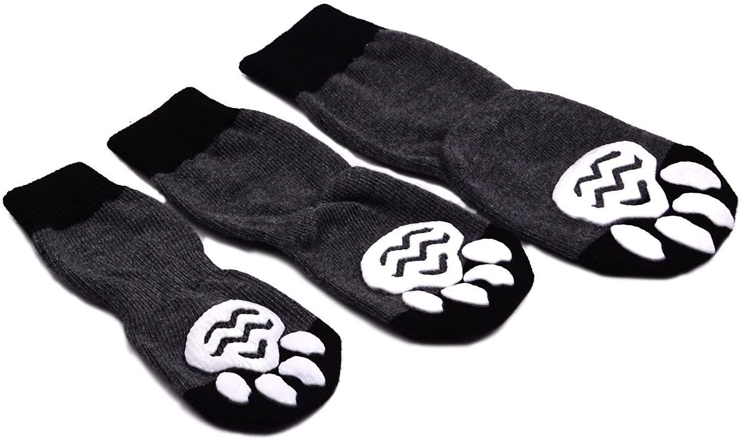  Calcetines antideslizantes para perros, de Expawlorer, para uso interior, protección para las patas 