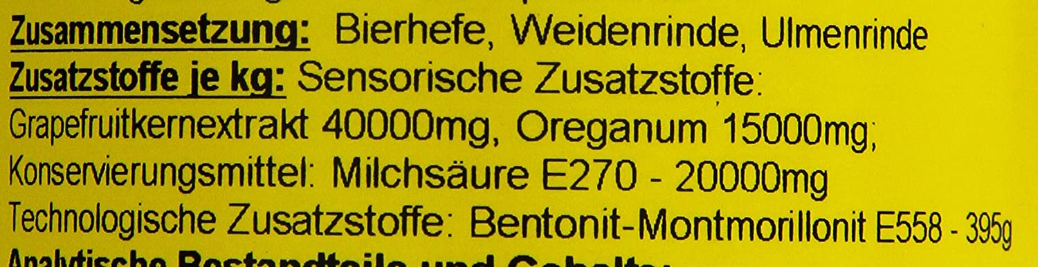  cdVet Naturprodukte DarmRein Pulver 180 g - Dog & Cat - intestinal Protector - intestinal mucosa - Minerals + Trace Elements + nutrients - Digestive - intestinal Health - Immune System - Bacteria - 