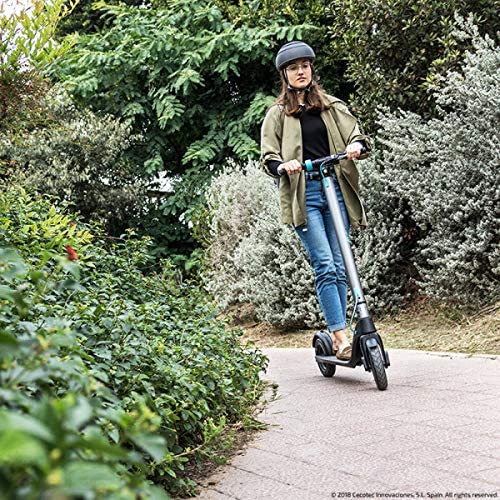  Cecotec Outsider E-Volution 8,5 Phoenix. Patinete Eléctrico. Potencia máx. 700 W, Sube Cuestas. Batería Intercambiable. Ruedas antirreventón Tubeless de 8,5".Autono 25 km, VLC máx. hasta 25-30 km/h 