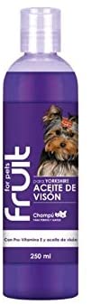  CHAMPU PARA YORKSHIRE ACEITE DE VISON FRUIT FOR PETS 250 ML 