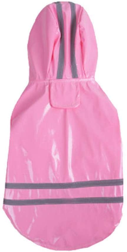  Chaqueta impermeable para mascotas Chaqueta impermeable para perros Chaqueta de abrigo para mascotas suministros para mascotas ropa impermeable caliente invierno pequeño arnés chihuahua, rosa, M 