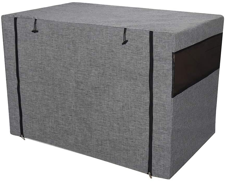  chengsan Funda para Jaula, Resistente al Viento, Cubierta para caseta de Mascotas, Proporciona protección Interior y Exterior para Caja de Alambre 