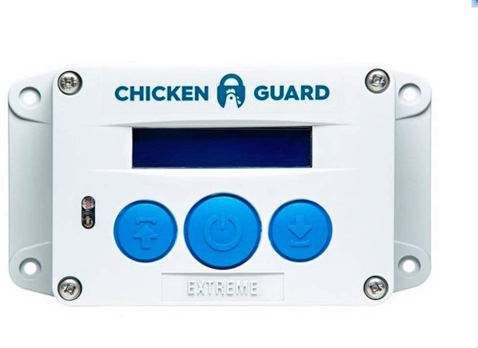  ChickenGuard ® Extreme - Sistema de Apertura Automática para Puerta de Gallineros 