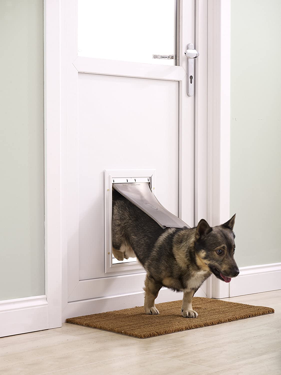  Croci C6066233 Petsafe Staywell Aluminio Door Pet, Medium, Bianco 