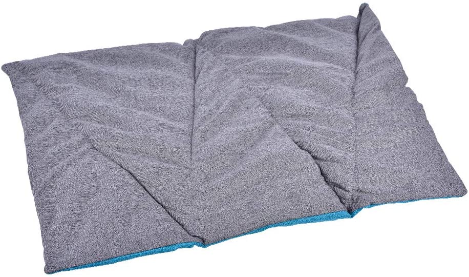  CtopoGo Colchoneta para Cama de Perro Colchoneta de 18/27/37 Pulgadas Colchón para Dormir para Mascotas Cojín de Perrera Lavable para Perros y Gatos Grandes medianos pequeños (S (46x36x2 cm), Verde) 