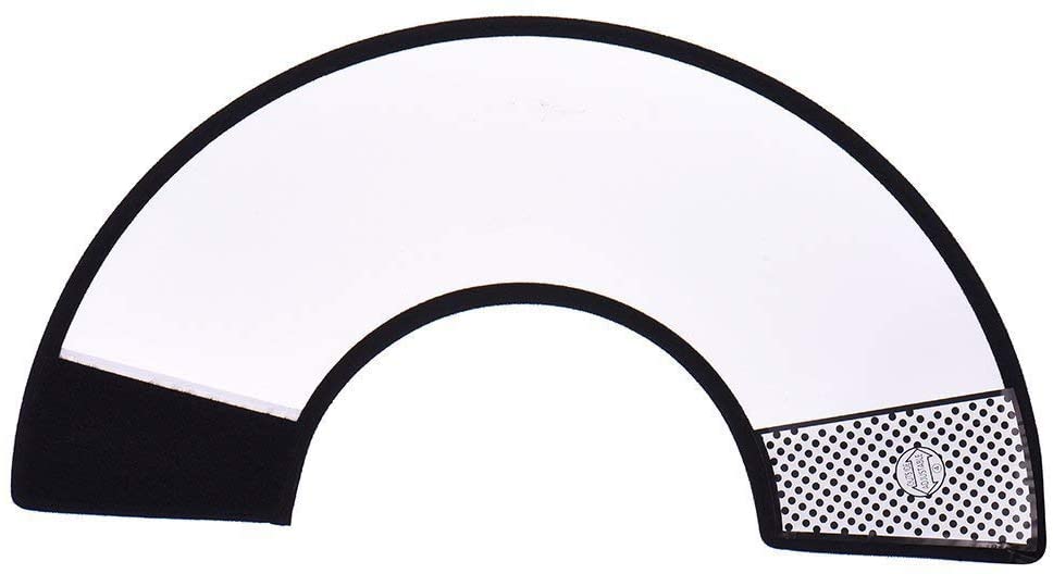  Ducomi Elizabethan - Collar Protector Ajustable para Perros y Gatos - Cono Anti-Mordeduras - Ayuda a Acelerar la Curación de Heridas en Tus Mascotas Luego de una Intervención Médica (XS: 15-17 cm) 