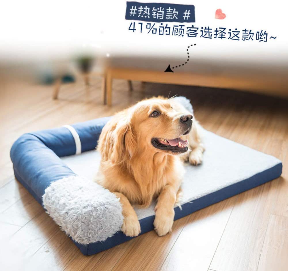  DXJJ Golden Retriever Kennel Four Seasons Universal Desmontable Labrador Large Dog Method Dog Bed Warm Pet Supplies 