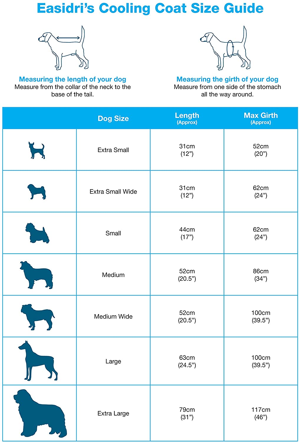  Easidri - Abrigo de enfriado de gran rendimiento para perros 