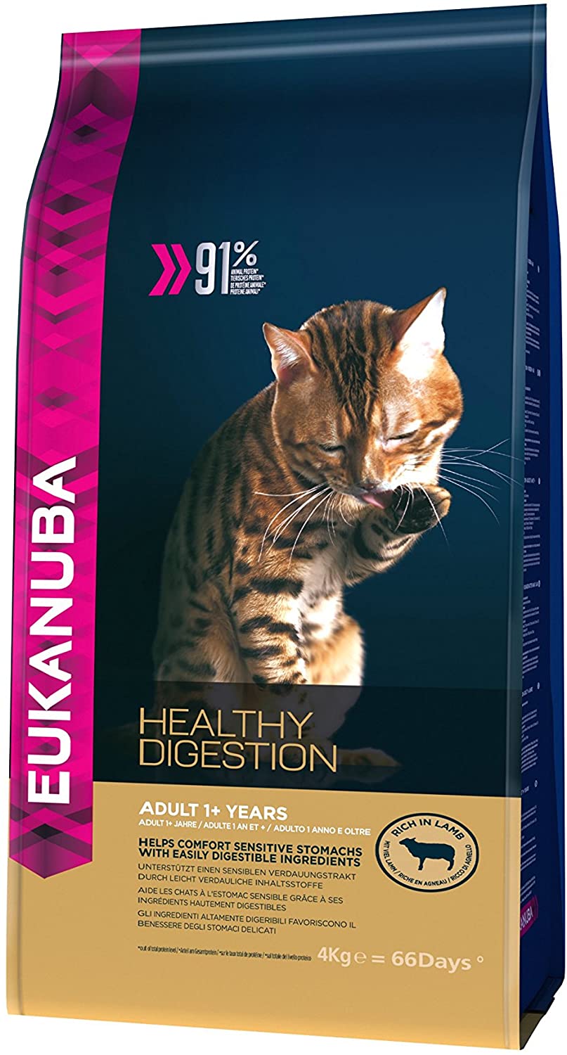  Eukanuba Adulto Healthy Digestion Rico en cordero [4 Kg] 