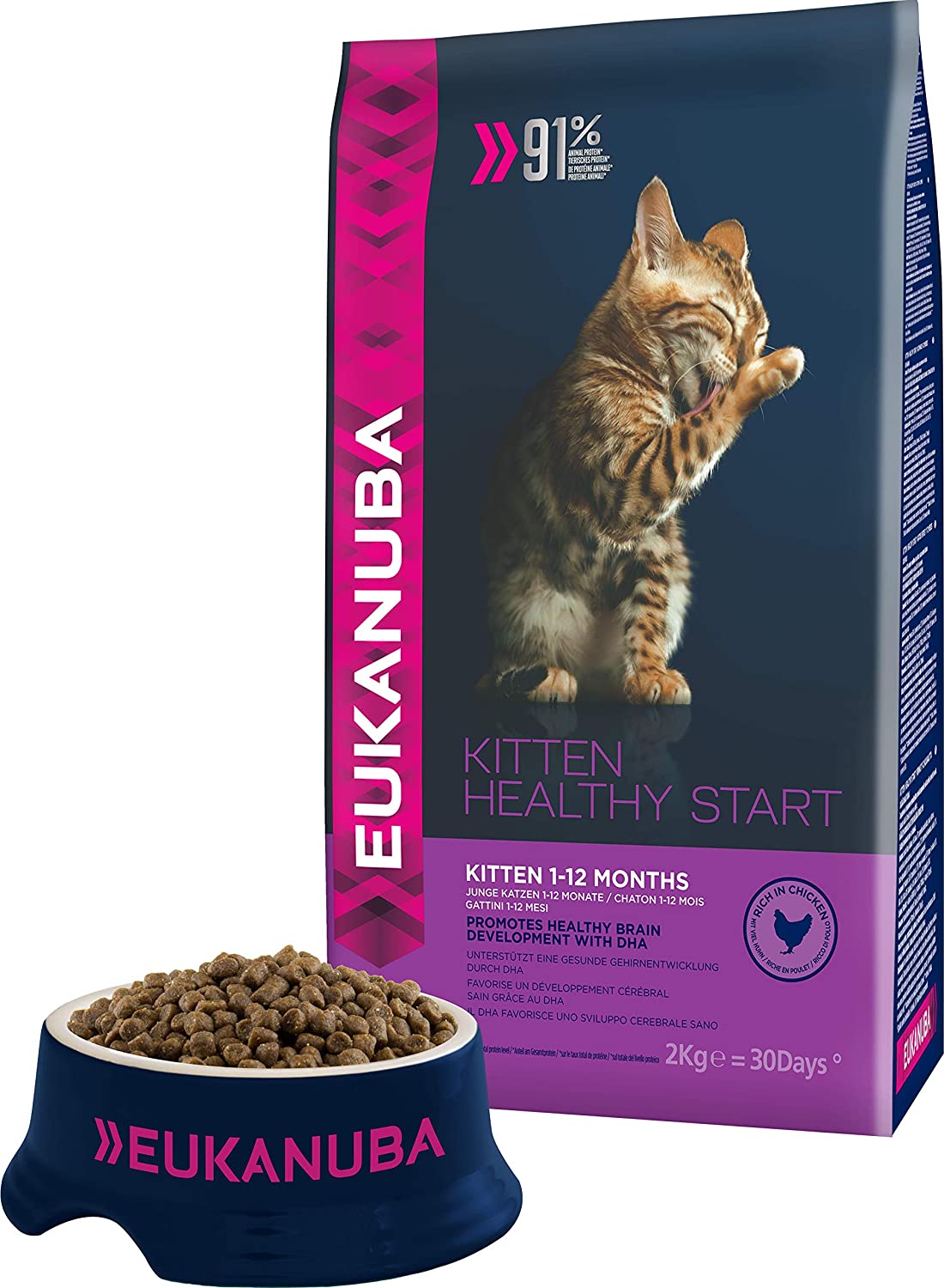  Eukanuba Healthy Start Gatito Rico en pollo [2 Kg] 