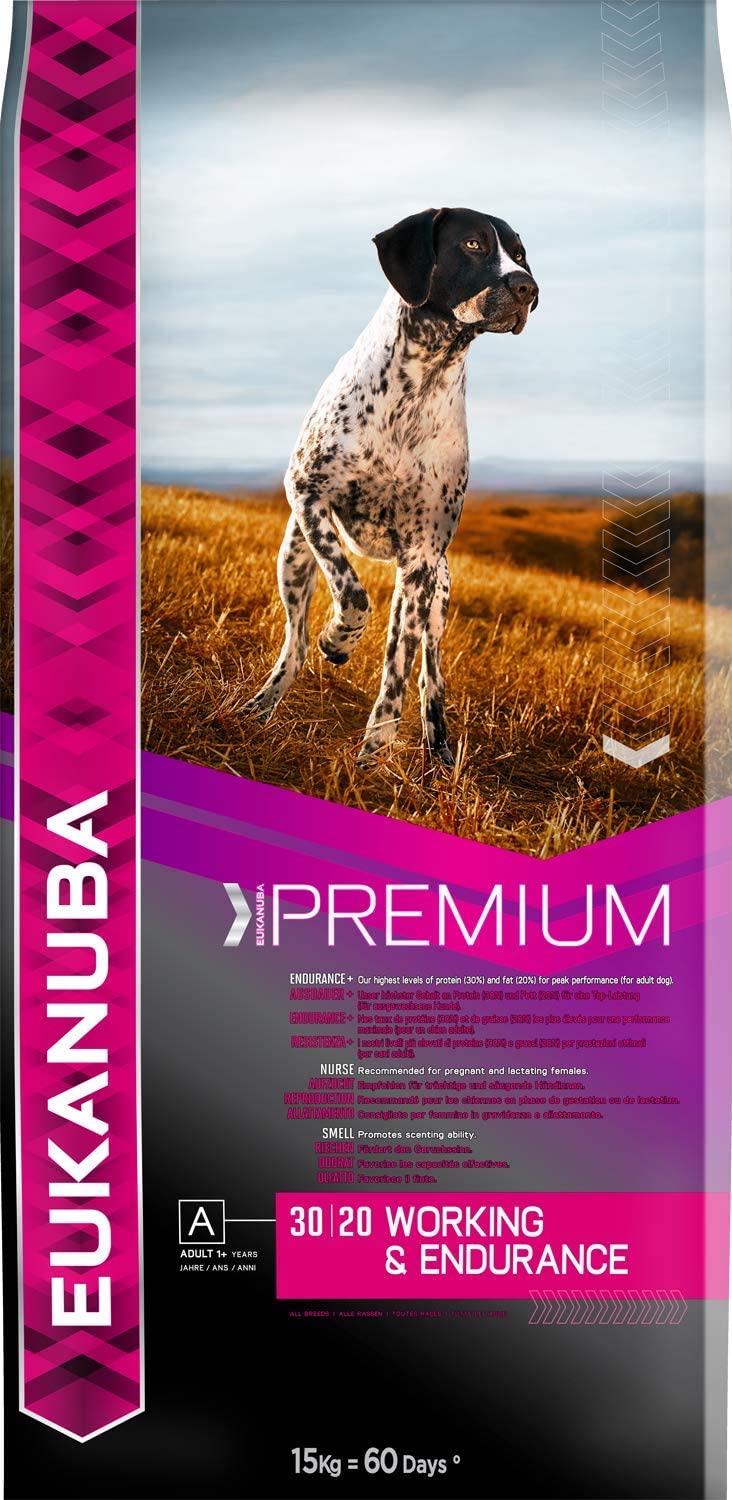  Eukanuba Premium Adulto Trabajo y Resistencia [15 Kg] 