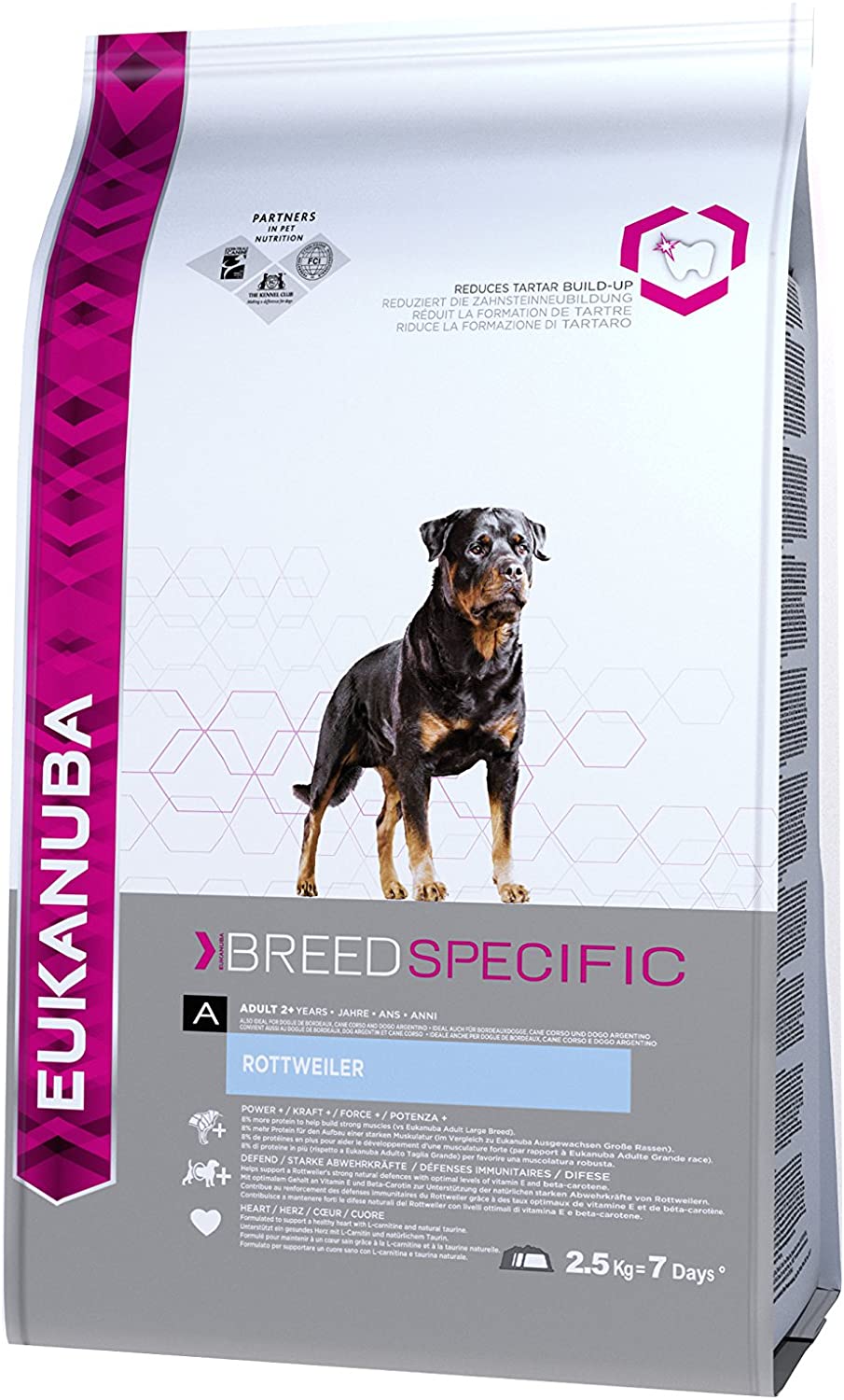  Eukanuba Rottweiler Adulto [2,5 Kg] 