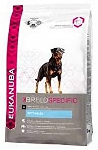  Eukanuba Rottweiler - Pollo de comida para perro (12 kg) (2 unidades) 