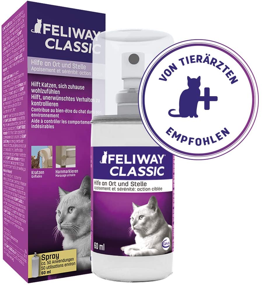  Feliway Classic entorno Spray, 60 ml 