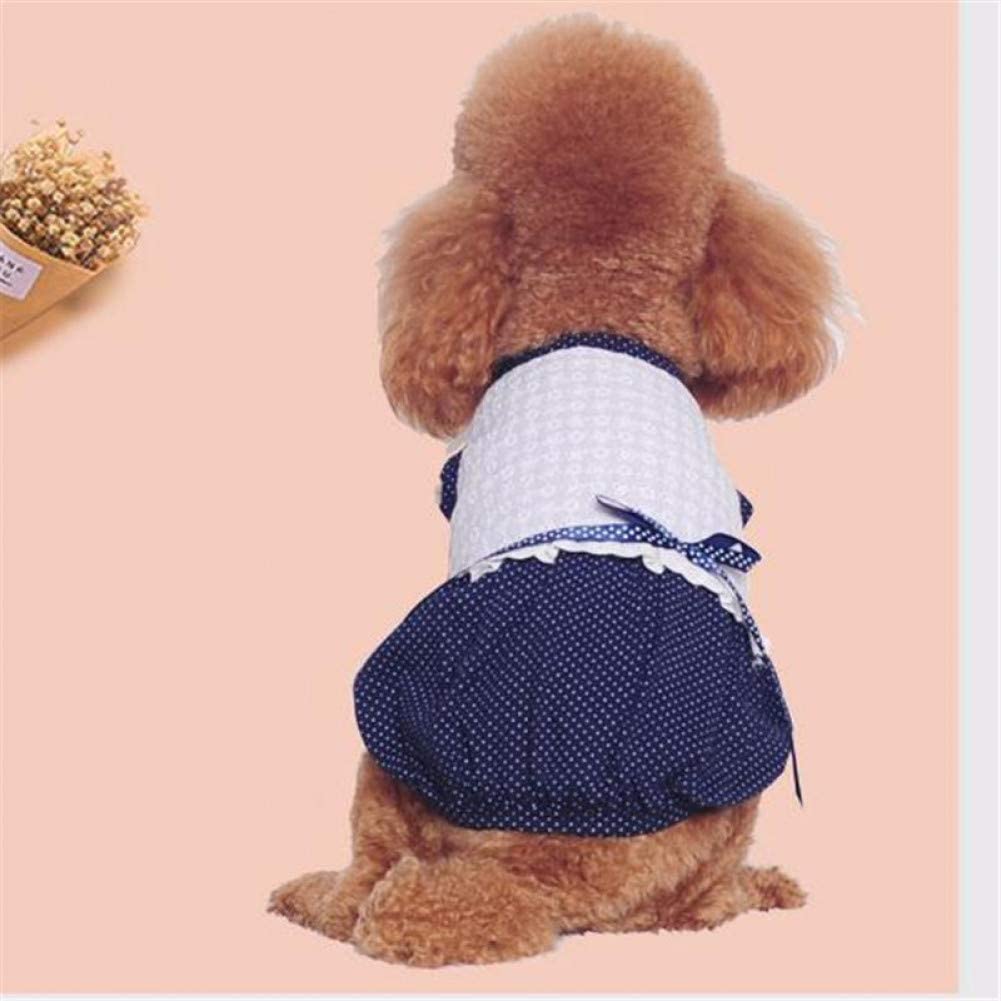  FORMEG Ropa De Perro Mascotas Vestido para Perros Vestidos De Princesa Ropa para Perros De Verano Caniche Bichon Frise Schnauzer Pug Ropa para Perros Chaleco Falda Ropa Disfraces para Mascotas 