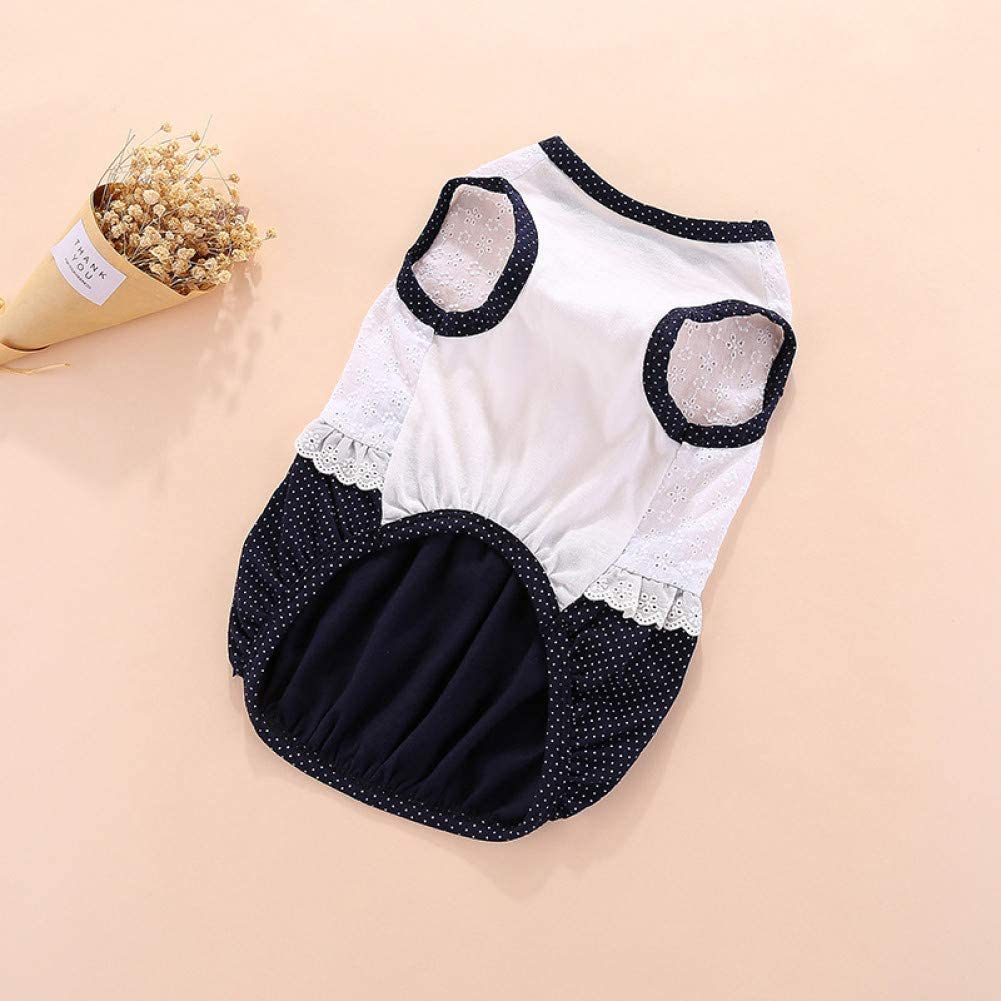  FORMEG Ropa De Perro Mascotas Vestido para Perros Vestidos De Princesa Ropa para Perros De Verano Caniche Bichon Frise Schnauzer Pug Ropa para Perros Chaleco Falda Ropa Disfraces para Mascotas 