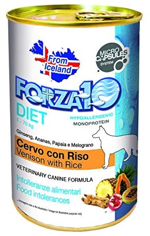  Forza10 F10 Perro Pate 'Diet Ciervo/Arroz Gr. 400 