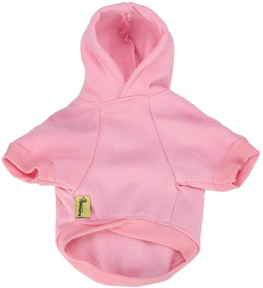  Fossrn Ropa Perro Pequeño Chihuahua Yorkshire Sudadera con Capucha - I MY MOM Invierno Ropa para Mascota Cachorro 