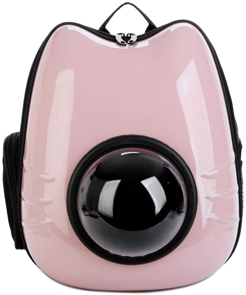  Fuqiang Mochila para Gato Mochila para Gato Bolsa de Hombro Bolsa para Mascotas-Girlish Pink_Four Piece Set Bolsa de Viaje para Perros 