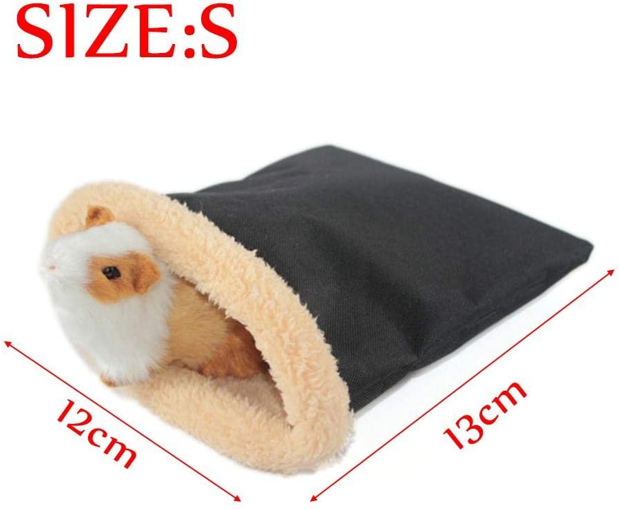  globalqi Hamsters Cálido Algodón Cama — Cama De Peluche Suave para Hámster, Erizo, Cobaya, Cerdo, Gato De Bebé 