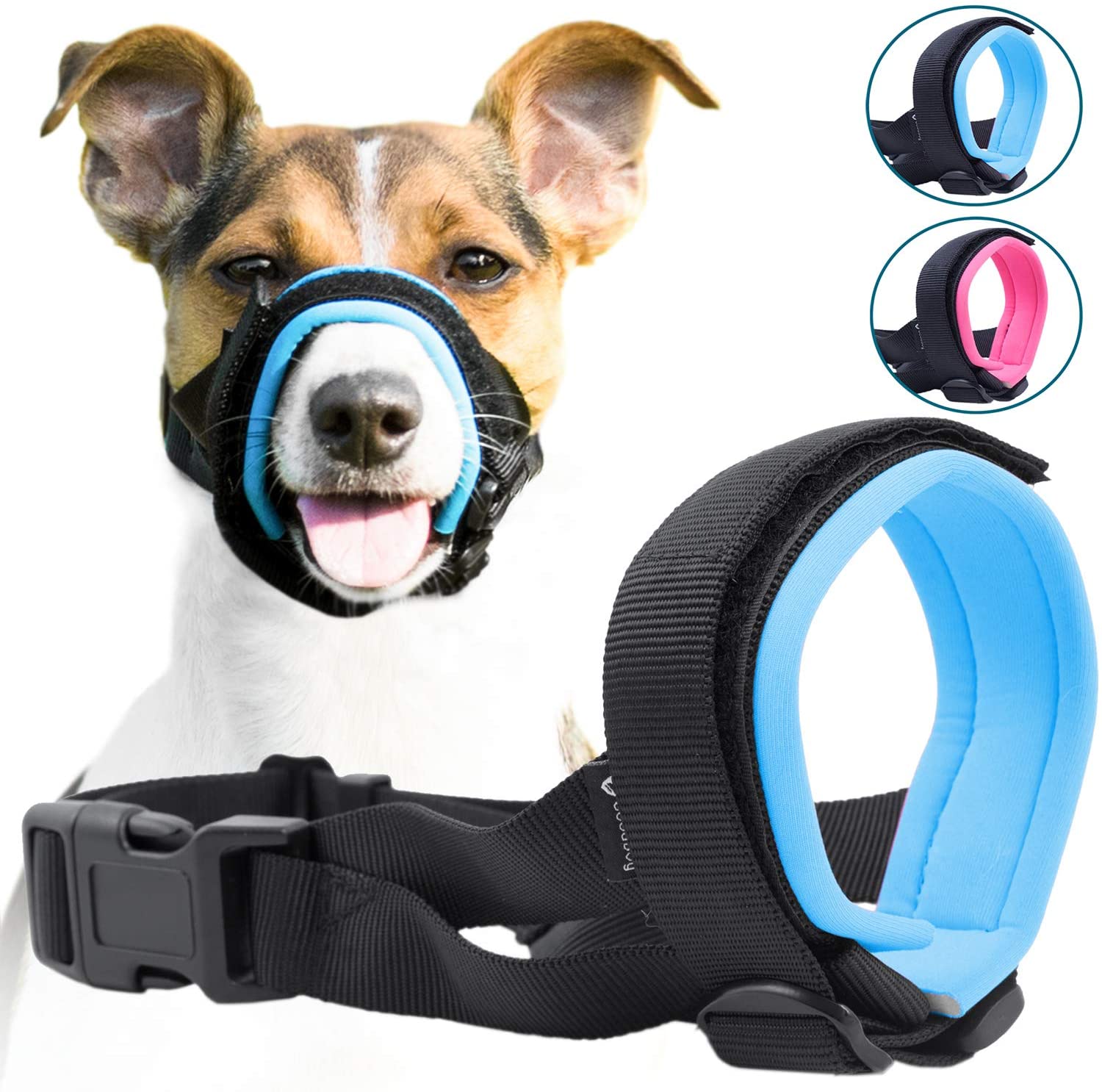  GoodBoy Bozal de protección Suave para Perros – Evita mordiscos, ladrido y masticación 