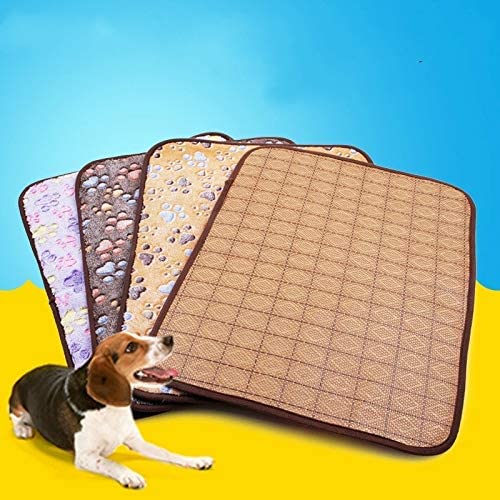  GUPENG Cama para Mascotas Súper Felpa Camas for Mascotas, Mascotas de Doble Cara Mat Viña del Amortiguador de la Perrera del Gato Mat Manta for Perros, Gatos Especificación: 88x59cm XXL 