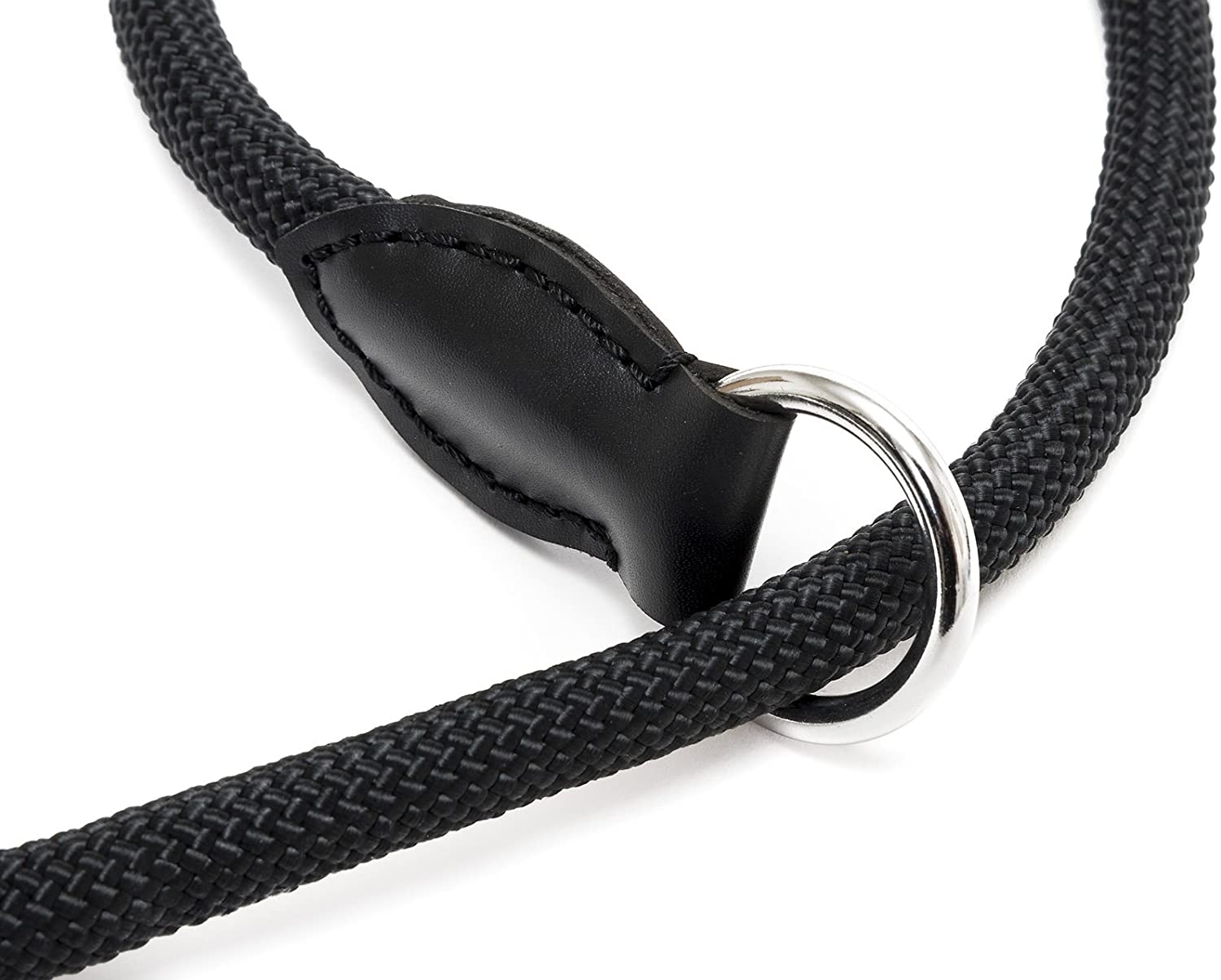  Happilax Collar Perro Grande de Cuerda Trenzada con Tope Ajustable 